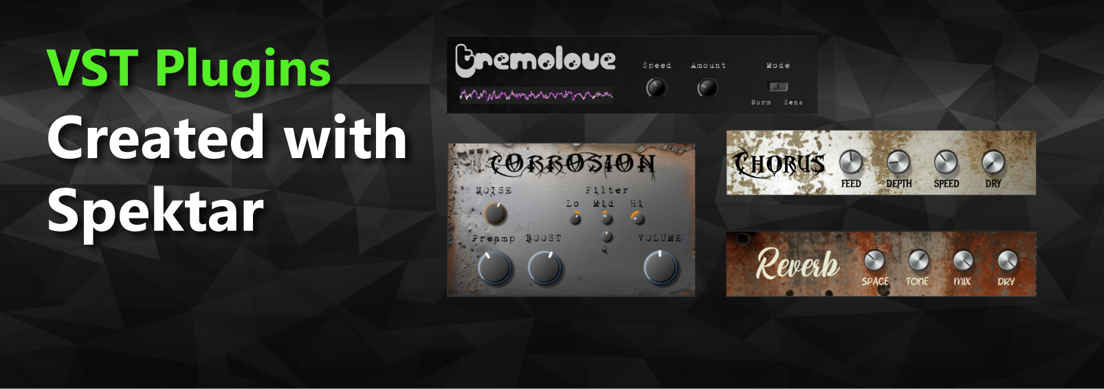 Visual, real time, Low code No code VST VSTI Development and Design